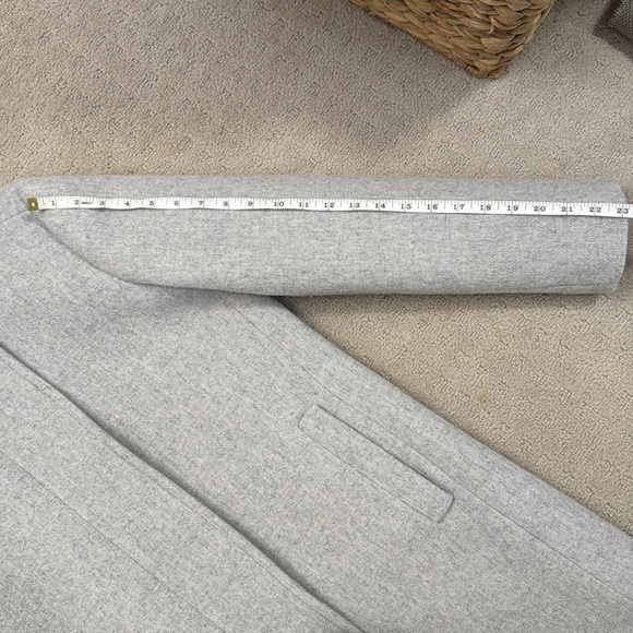 Brand New Never Worn Jcrew City coat with button neck - Picture 11 of 14